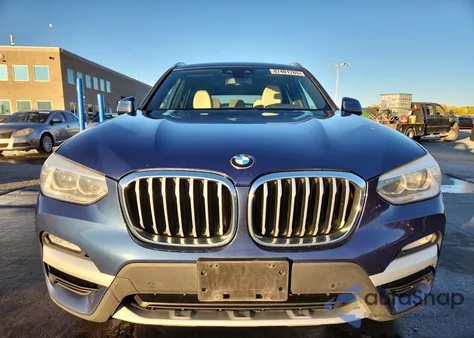2018 BMW X3 xDrive30I from USA, damaged, VIN 5UXTR9C52JLD72701